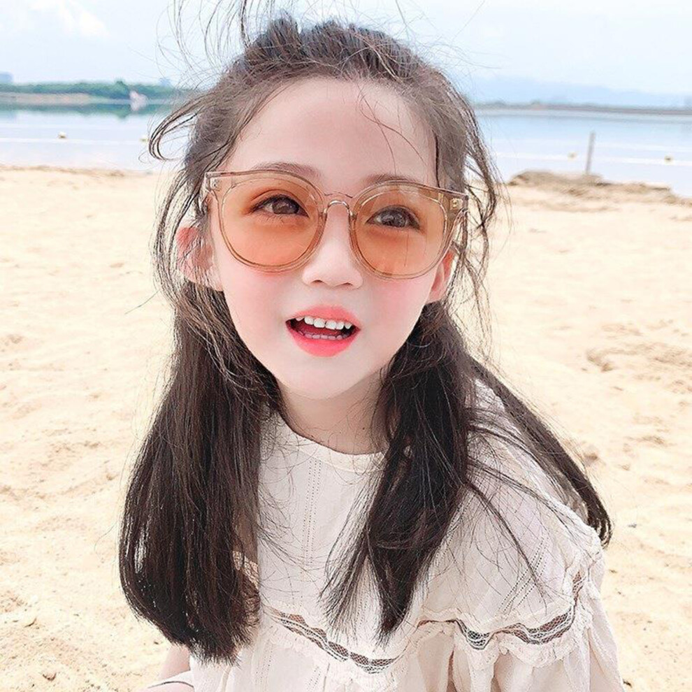 Dachuang Beauty (Champagne Tea Slice) Vintage Baby Sunglasses For Themed Parties