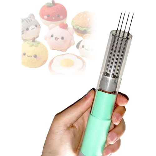 Electric Felting Needle Machine 1-7 Needles Adjustable Speed