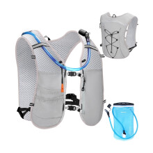Running Vest Backpack with 2L Water Bladder, Lightweight Chest Pack for Hiking, Trail Running, Cycling, Marathon – Compatible with All Standard
