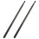 Black Drumsticks with Non- Grip, 1 Pair - Ideal for Drumming Practice, Performance, and 4