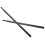 Black Drumsticks with Non- Grip, 1 Pair - Ideal for Drumming Practice, Performance, and 7