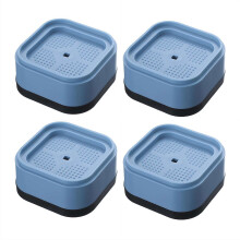 Furniture Risers, 4 Pcs Furniture Risers Heavy Duty Bed Chair Table Heightening Foot Pad Non-Slip Floor Protecto Furniture Feet Leg Lift