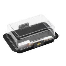 Large Airtight Butter Dish with Lid, 250g, for Countertop & Fridge Door Shelf – Compatible with Kitchen & Dining