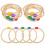 20Stk Wurfringe Juteseil Und Holz, Ring Toss 5