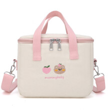 (Pink) Insulated Lunch Tote for Office & Moms