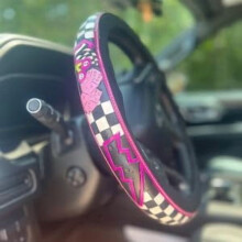 Retro Cowboy Steering Wheel Cover 15 inch Universal