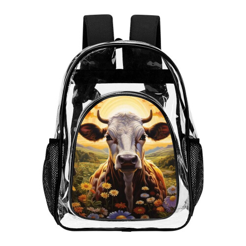3D Printed Transparent Backpack for Comics & School – Waterproof, Multi-Functional, Back-to-School Gift