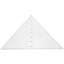 HEMOTON Acrylic Quilting Ruler White Equilateral Triangle 1
