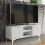 TV Unit Tide Crest 120cm - White & Gold 4