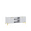 TV Unit Tide Crest 120cm - White & Gold 8