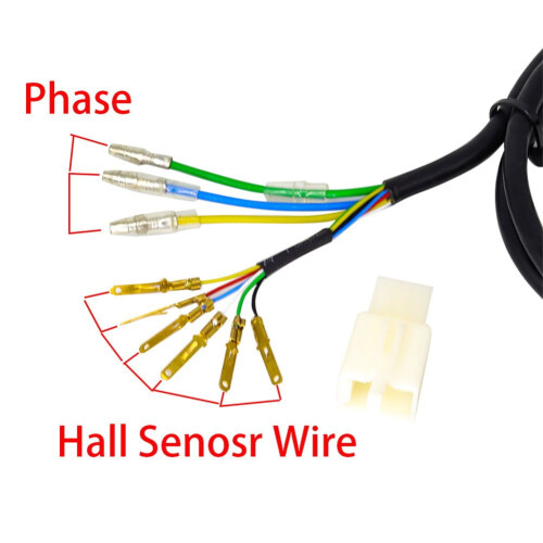 9Pin Hub Motor Cable for Kt Controller Waterproof Cable Motor Extension Cable 2