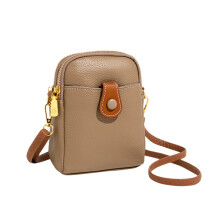 Malá kožená crossbody kabelka pre ženy - kabelka na telefón a crossbody kabelka