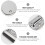 2Pcs Silver Flight Case Folding Handles Aluminum Knobs Abrasion Resistant Strong Load Bearing 6
