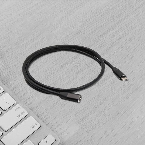 Cabo extensor USB-C preto de 39,4 polegadas para dispositivos USB-C (1 unidade) 2