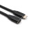 Cabo extensor USB-C preto de 39,4 polegadas para dispositivos USB-C (1 unidade) 1