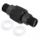 Hydraulic Quick Connect Coupler Set M16x1.5 mm Male Black 1