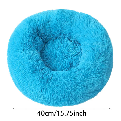 Calming Anti-Anxiety Pet Bed with Raised Edge, Soft 1