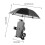360 Rotating Phone Holder with One-Click Lock Umbrella 3