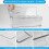 Chilled Condiment Server Caddy with Lid, 5 Removable Compartments Container 3