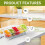 Chilled Condiment Server Caddy with Lid, 5 Removable Compartments Container 7