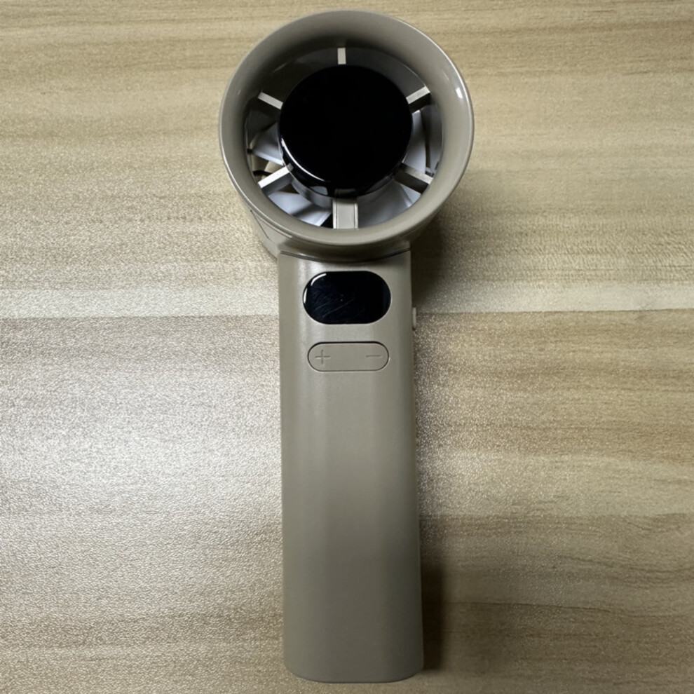 Portable Handheld High-Speed Turbo Fan - Powerful Variable Speed Outdoor Mini Fan For On-The-Go Cooling 9193271223351