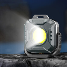 Lampe de camping portable d'extérieur, mini-lampe d'éclairage très populaire avec longue autonomie et champ magnétique.