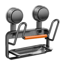 Pot Lid Storage Rack With U Shaped Vertical Slots Lid Holder With Drip Tray Easy to Use Saving Counter Lid Stand for Pots Pans