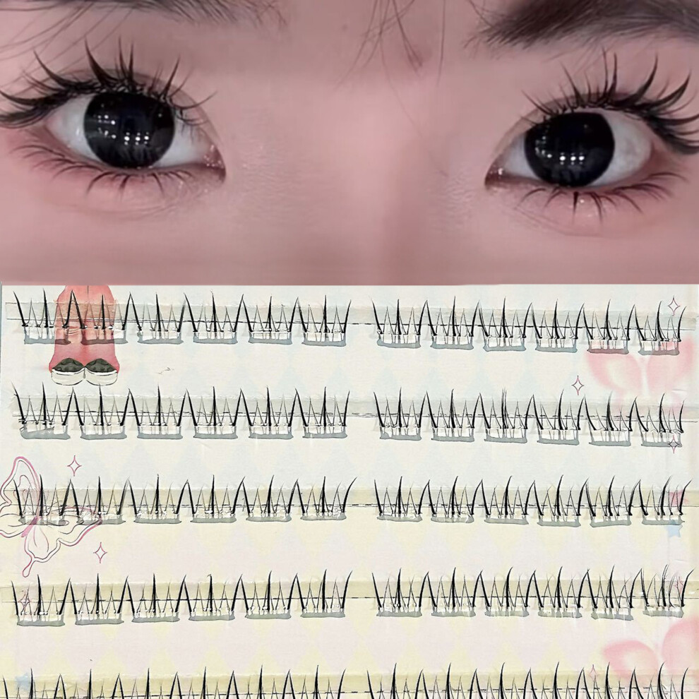 Phui-Pet-Supplies (01) Fluffy Single Cluster False Eyelashes For Cosplay