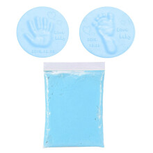 Baby Handprint Footprint Kit Air Drying Soft Clay DIY Craft Keepsake Toy for Kids Parent Child Bonding Activity Art Supplies