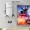 Iron Wall Mount Bracket Set for PS5 Slim 2-Pack 2