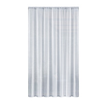 4.3 FT Waterproof Outdoor Sheer Curtain with Rod Pocket Light Filtering All Weather White for Patio Gazebo Porch Pavilion Decor