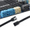 1.31ft Serial 3 Data Hard Cable 6GB/S High Speed Black Straight 40CM Copper 2