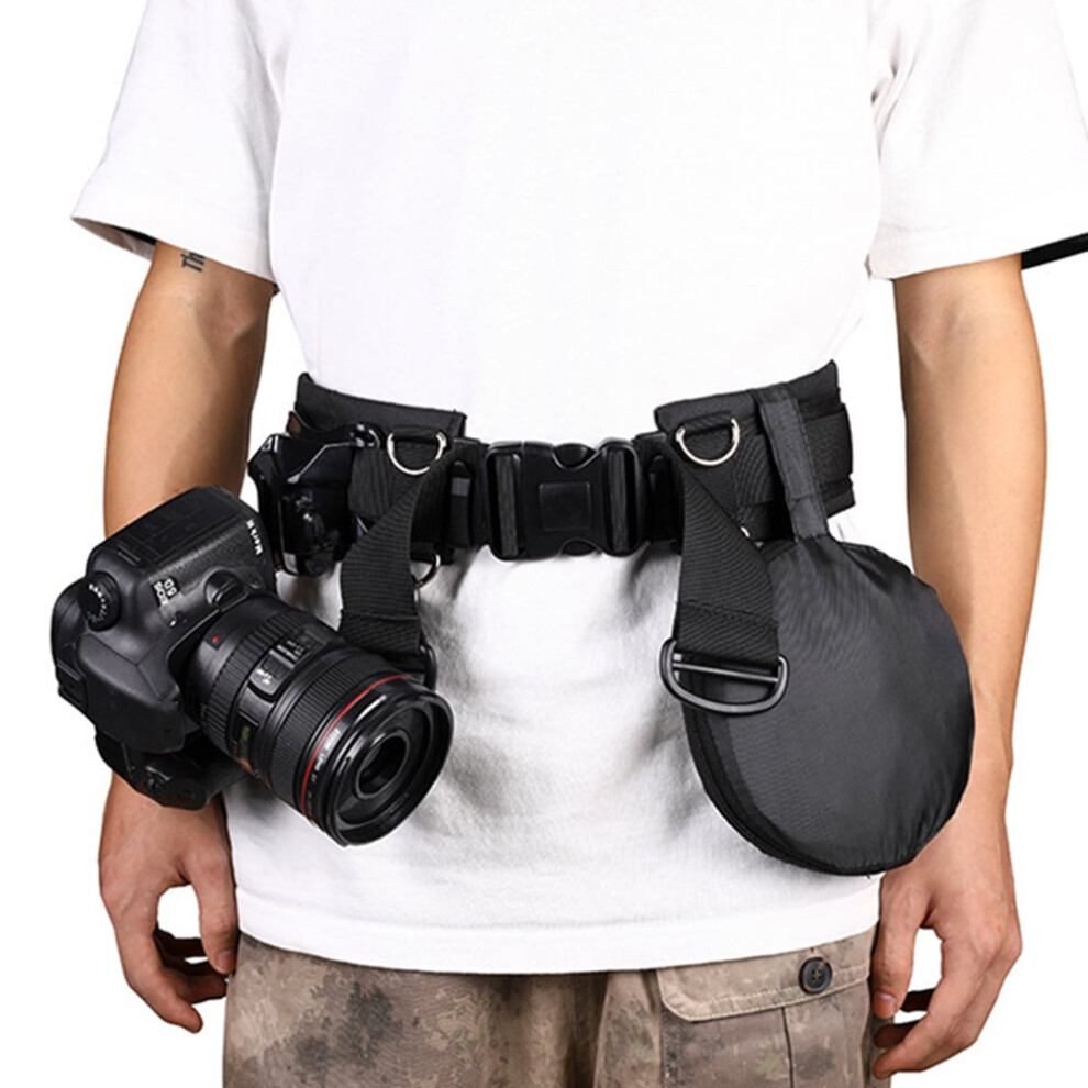 Professional Photography Belt Camera Strap For Waist Fasten Release Comfortable Adjustable Camera Waist Belt 9193271223269
