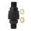 Hydraulic Quick Connect Coupler Set M16x1.5 mm Male Black 3