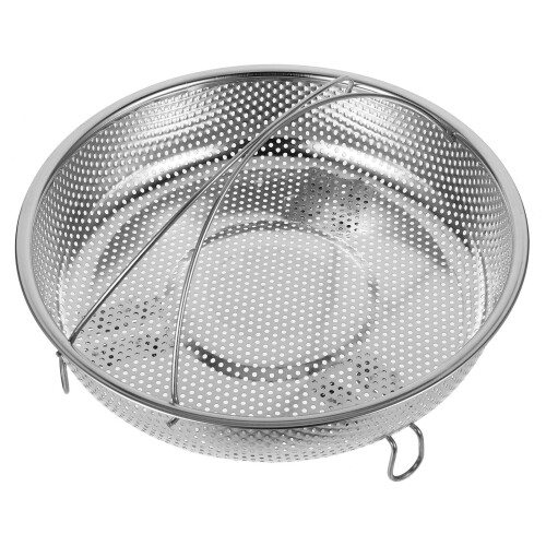 Stainless Steel Steamer Basket with Handle 1 Pack