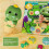 Reusable Sticker Book Rabbit Design Green with 100 Stickers 1
