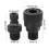 Hydraulic Quick Connect Coupler Set M16x1.5 mm Male Black 4