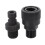 Hydraulic Quick Connect Coupler Set M16x1.5 mm Male Black 5