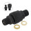Hydraulic Quick Connect Coupler Set M16x1.5 mm Male Black 6