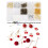 Earring Backs Nuts Stoppers Hooks 1200 pcs 5 colors 2