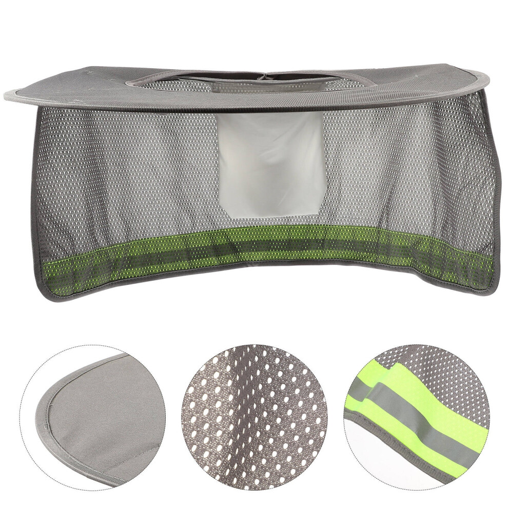 Hardhat Visor Sun Shade Dust-Proof With Simple Design For Cyclists 1Pack 9193271223153