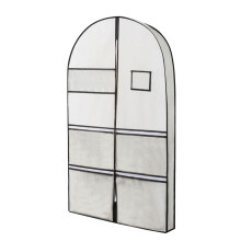 Space-Saving Hanging Garment Bag with Self-Compression Zipper, Hanger Included – Compatible with Down Coat Storage