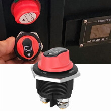 200A Battery Disconnect Switch 12V-48V, Waterproof Heavy-Duty Isolator for Marine, Boat, Car, RV, ATV, UTV, Yacht