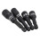4 Piece Magnetic Socket Nut Driver Drill Bit Set with Hexagonal Handle 4