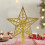 Star Tree Topper Shatterproof Hollow 1 Pack 1