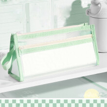 Stationery Storage Bag Multifunction Portable Pencil Bag Stationery Gifts Large Capacity Net Pen Bag