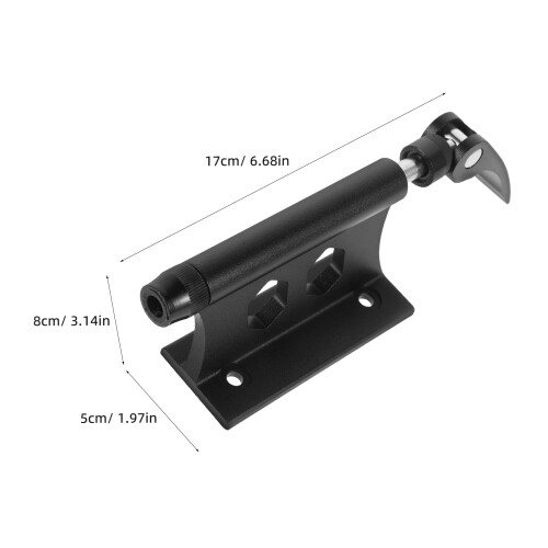 1Set Aluminium Alloy Fork Mount Bike Rack for Quick Release and Efficient Storage 1