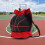 Τσάντες Crossbody Σακίδιο Πλάτης Μπάσκετ Τσάντα Πλάτης με Κορδόνι από Διχτυωτό Υλικό 7