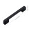 Metal wardrobe pulls black bezel handles 2