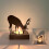 Reindeer Tealight Holder Iron Rustic Bronze Finish 3
